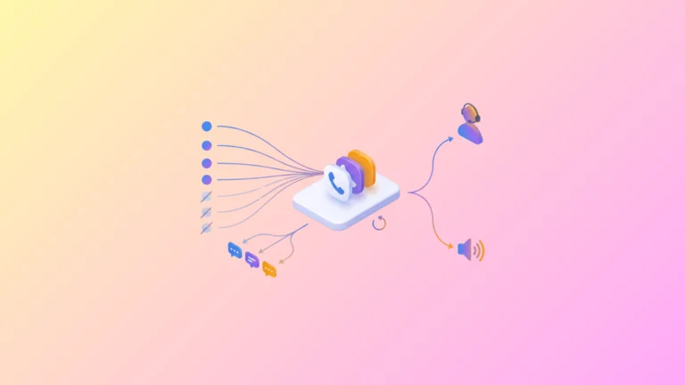 Схема роботи автоматичного обдзвону Outbound Dialer: розподіл дзвінків між оператором і голосовим сценарієм